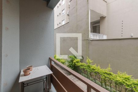 Sala - Sacada de apartamento para alugar com 1 quarto, 70m² em Petrópolis, Porto Alegre