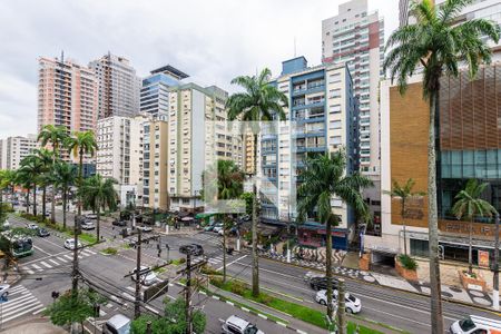 Vista de apartamento para alugar com 2 quartos, 82m² em Gonzaga, Santos