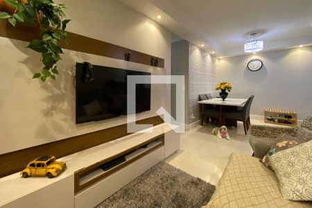 Sala de apartamento à venda com 3 quartos, 86m² em Jardim Sao Caetano, São Caetano do Sul