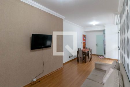 Sala de apartamento à venda com 3 quartos, 78m² em Grajaú, Belo Horizonte