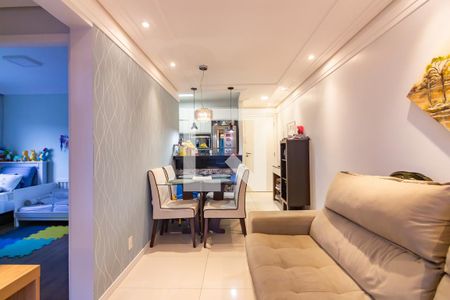Sala  de apartamento à venda com 2 quartos, 54m² em Vila Osasco, Osasco