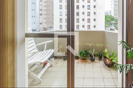 Varanda de apartamento à venda com 1 quarto, 35m² em Morro dos Ingleses, São Paulo