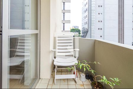 Varanda de apartamento à venda com 1 quarto, 35m² em Morro dos Ingleses, São Paulo