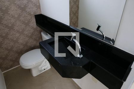 Lavabo de casa de condomínio à venda com 2 quartos, 88m² em Utinga, Santo André