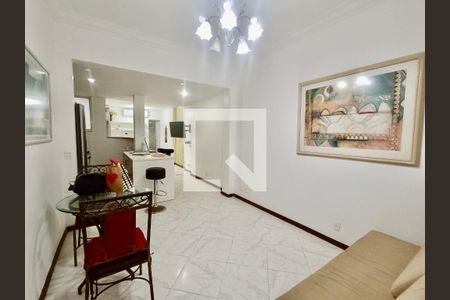 Sala de apartamento para alugar com 1 quarto, 60m² em Leblon, Rio de Janeiro