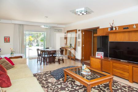 Sala de casa para alugar com 5 quartos, 521m² em Jardim Virgínia, Guarujá