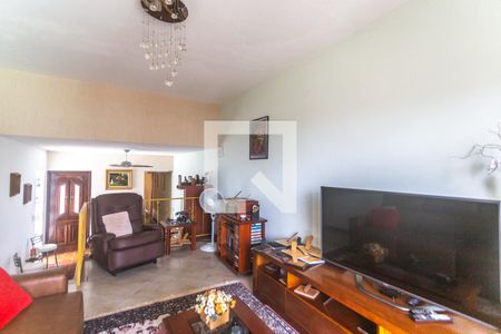 Sala de estar de casa à venda com 3 quartos, 195m² em Jardim do Mar, São Bernardo do Campo