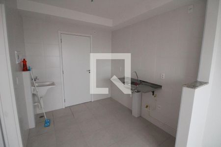 Sala/Cozinha de apartamento para alugar com 1 quarto, 27m² em Jardim Adutora, São Paulo