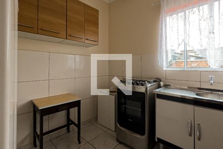 Cozinha de kitnet/studio para alugar com 1 quarto, 50m² em Parque Flamengo, Guarulhos