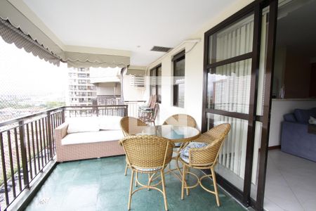 Varanda de apartamento para alugar com 2 quartos, 90m² em Barra da Tijuca, Rio de Janeiro