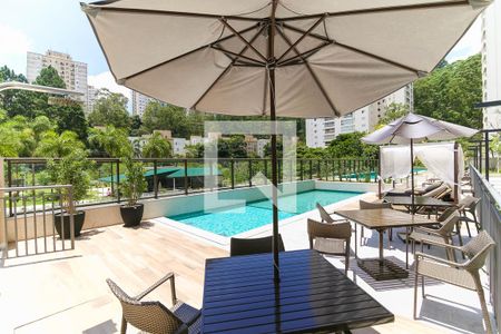 Área comum - Piscina de apartamento para alugar com 3 quartos, 76m² em Vila Andrade, São Paulo