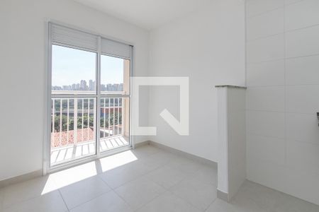 Sala/Cozinha de apartamento para alugar com 1 quarto, 38m² em Vila das Belezas, São Paulo