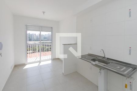 Sala/Cozinha de apartamento para alugar com 1 quarto, 38m² em Vila das Belezas, São Paulo