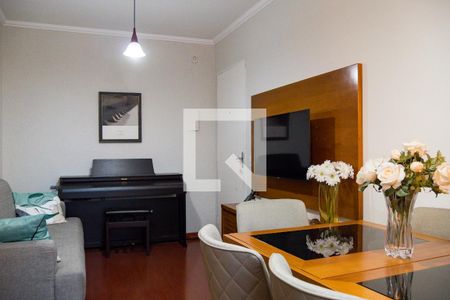 Sala de apartamento à venda com 2 quartos, 53m² em Parque Oratório, Santo André
