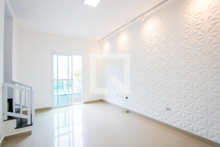 Sala de apartamento à venda com 3 quartos, 160m² em Vila Valparaíso, Santo André