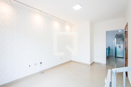 Sala de apartamento à venda com 3 quartos, 160m² em Vila Valparaíso, Santo André