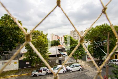 Vista da varanda sala de apartamento à venda com 3 quartos, 160m² em Vila Valparaíso, Santo André