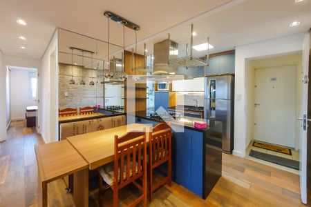 Sala Cozinha de apartamento à venda com 2 quartos, 68m² em Jardim da Gloria, São Paulo