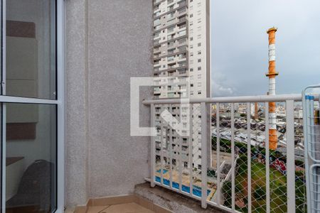 Varanda de apartamento à venda com 2 quartos, 56m² em Brás, São Paulo
