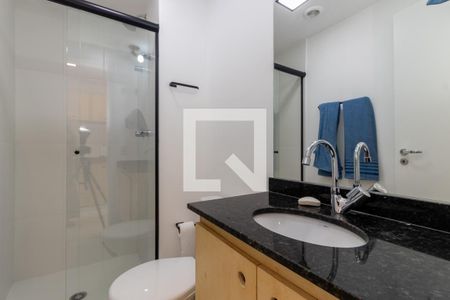 Studio para alugar com 25m², 1 quarto e sem vaga Studio para alugar com 25m², 1 quarto e sem vagaBanheiro