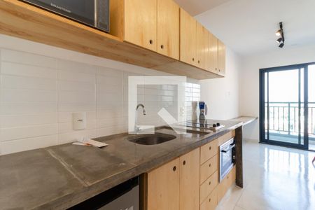 Studio para alugar com 25m², 1 quarto e sem vaga Studio para alugar com 25m², 1 quarto e sem vagaCozinha