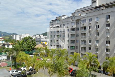 Vista da Suíte de apartamento à venda com 1 quarto, 50m² em Taquara, Rio de Janeiro