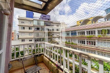 Varanda da Sala de apartamento à venda com 3 quartos, 197m² em Higienópolis , São Paulo