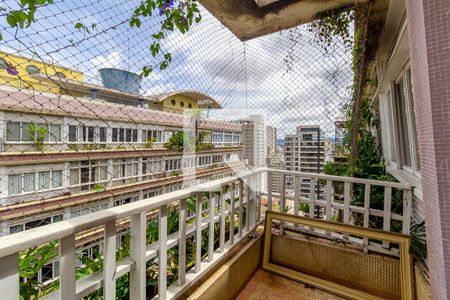 Varanda da Sala de apartamento à venda com 3 quartos, 197m² em Higienópolis , São Paulo