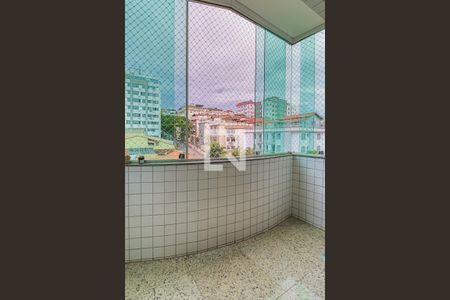 Varanda da Sala de apartamento para alugar com 3 quartos, 120m² em União, Belo Horizonte