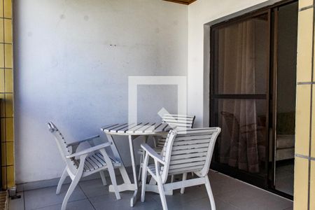 Sacada  de apartamento para alugar com 2 quartos, 85m² em Jardim Las Palmas, Guarujá