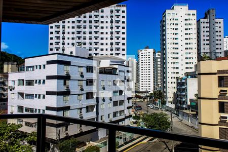 Vista da Sacada de apartamento para alugar com 2 quartos, 85m² em Jardim Las Palmas, Guarujá