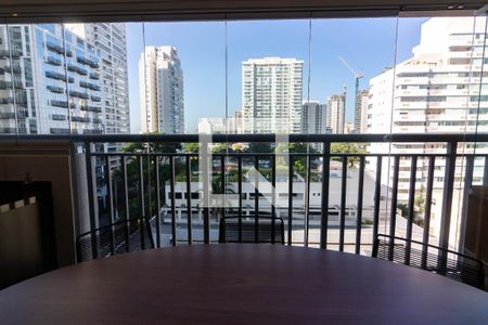 Varanda de apartamento à venda com 2 quartos, 84m² em Santo Amaro, São Paulo