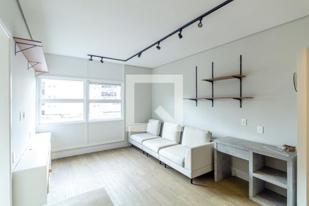 Sala - Quarto Reversível de apartamento para alugar com 2 quartos, 60m² em Higienópolis, São Paulo