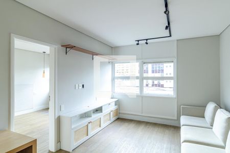 Sala - Quarto Reversível de apartamento para alugar com 2 quartos, 60m² em Higienópolis, São Paulo