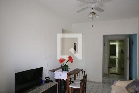 sala de apartamento para alugar com 1 quarto, 53m² em Canto do Forte, Praia Grande