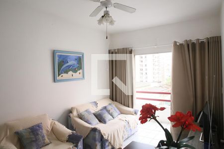 sala de apartamento para alugar com 1 quarto, 53m² em Canto do Forte, Praia Grande