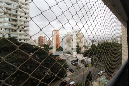 Vista da Varanda de apartamento à venda com 2 quartos, 102m² em Indianópolis, São Paulo