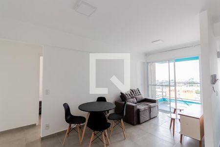 Sala de apartamento para alugar com 2 quartos, 52m² em Vila São Pedro, Santo André