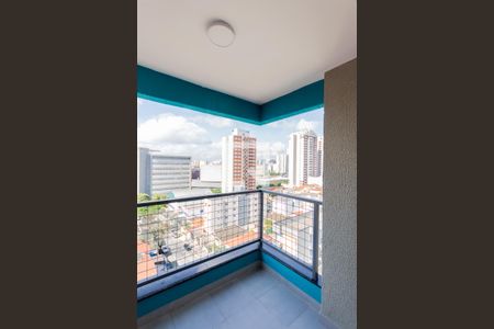 Varanda da Sala de apartamento para alugar com 2 quartos, 52m² em Vila São Pedro, Santo André