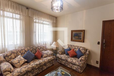 Sala de apartamento à venda com 4 quartos, 160m² em Cidade Nova, Belo Horizonte