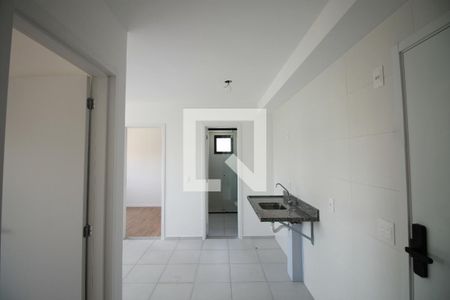 Cozinha de apartamento para alugar com 2 quartos, 36m² em Bela Vista, São Paulo