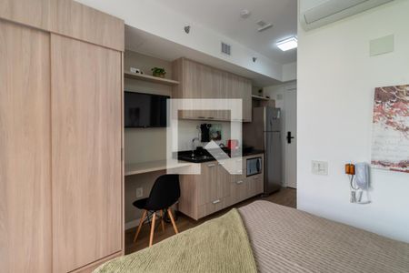 Studio de kitnet/studio para alugar com 1 quarto, 21m² em Indianópolis, São Paulo