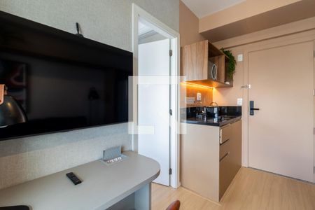 Sala de apartamento à venda com 1 quarto, 27m² em Vila Nova Conceição, São Paulo