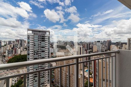 Varanda de apartamento à venda com 1 quarto, 27m² em Vila Nova Conceição, São Paulo