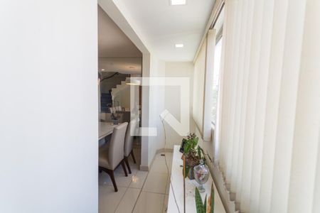 Varanda da Sala 1 de apartamento à venda com 3 quartos, 154m² em Fernão Dias, Belo Horizonte