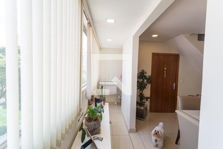 Varanda da Sala 1 de apartamento à venda com 3 quartos, 154m² em Fernão Dias, Belo Horizonte