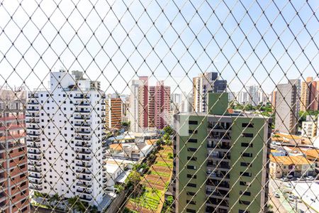 Vista da Varanda da Sala de apartamento à venda com 3 quartos, 96m² em Vila Bastos, Santo André