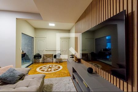 Sala de apartamento para alugar com 3 quartos, 120m² em República, São Paulo