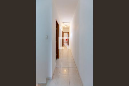 Corredor Dormitórios de casa à venda com 3 quartos, 112m² em Jardim Bom Pastor, Santo André