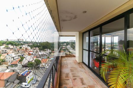 Varanda da Sala de apartamento à venda com 3 quartos, 200m² em Vila Progredior, São Paulo